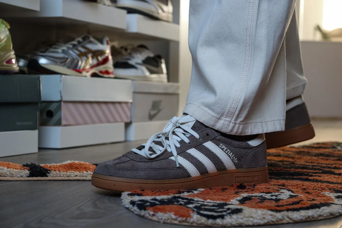 Fishgoo Sneaker Review · Adidas Handball Spezial Brown · TTS Fit — haul arrival photo