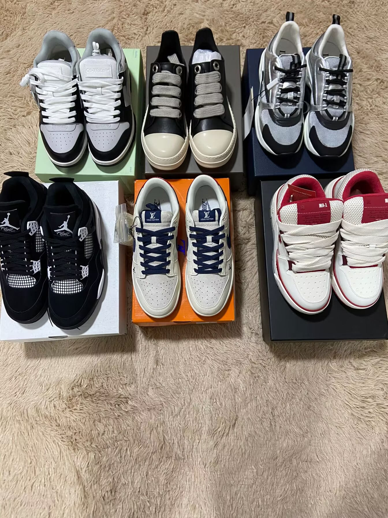 10.8kg Fishgoo Shoe Haul Review · Budget Shipping · Sneaker QC Photos — Fishgoo haul arrival photo